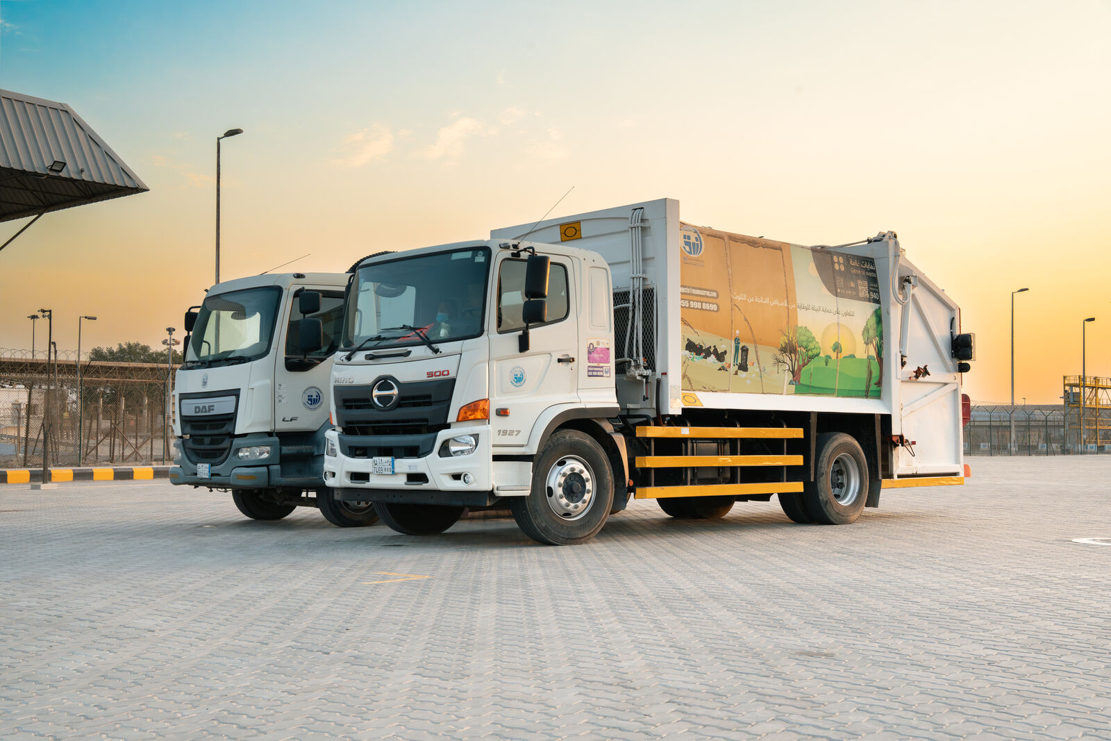 Cleaning and waste collection fleet