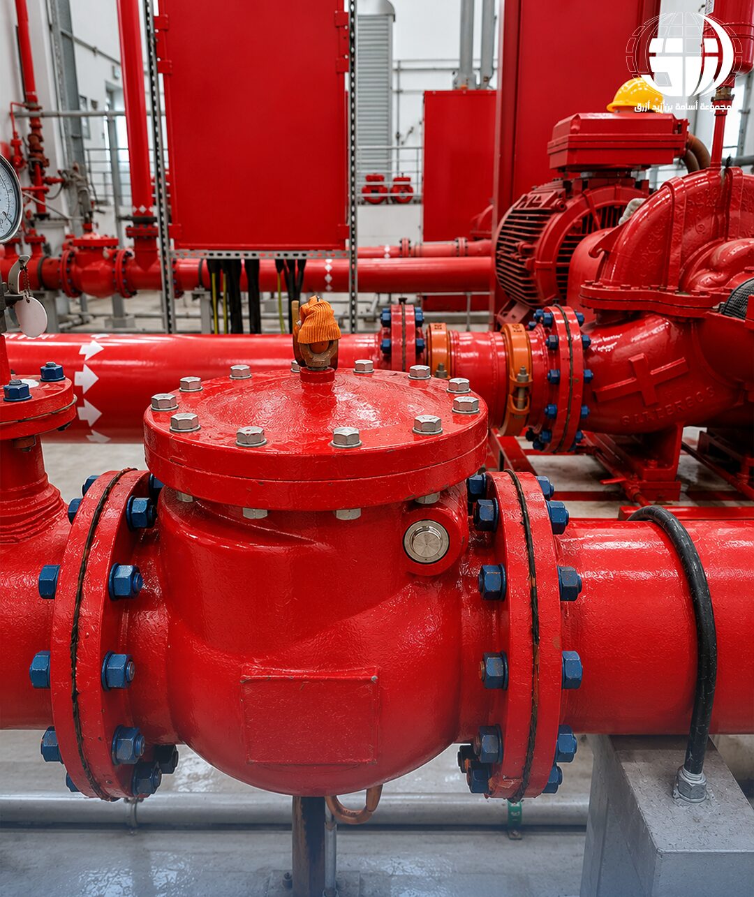 Fire fighting valve assembly