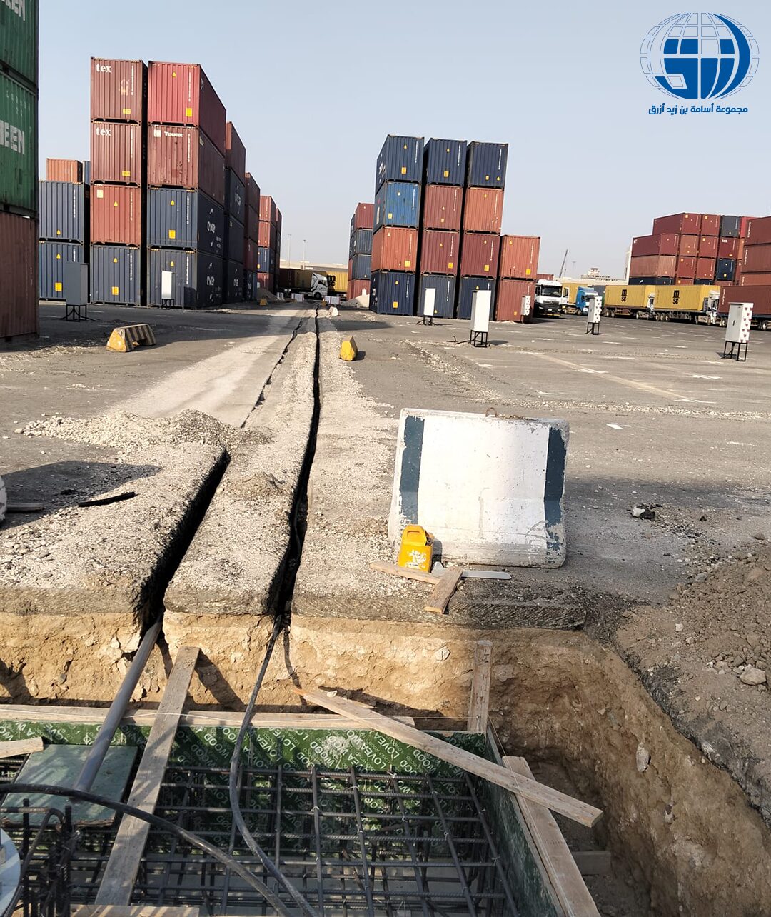 Cable trench works