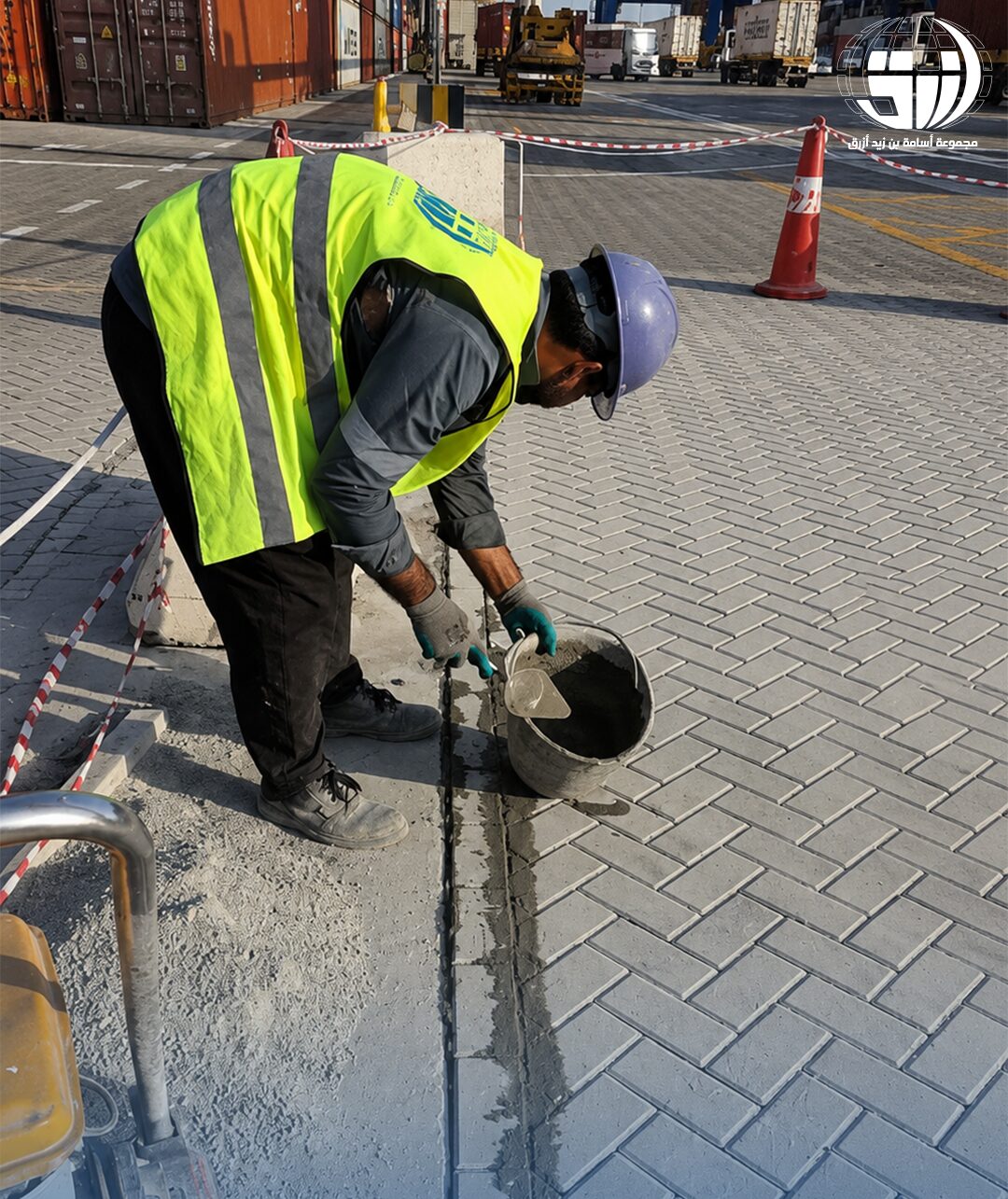 Interlock paving works