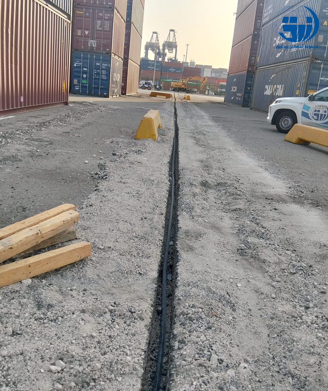 Port yard surface and duct maintenance