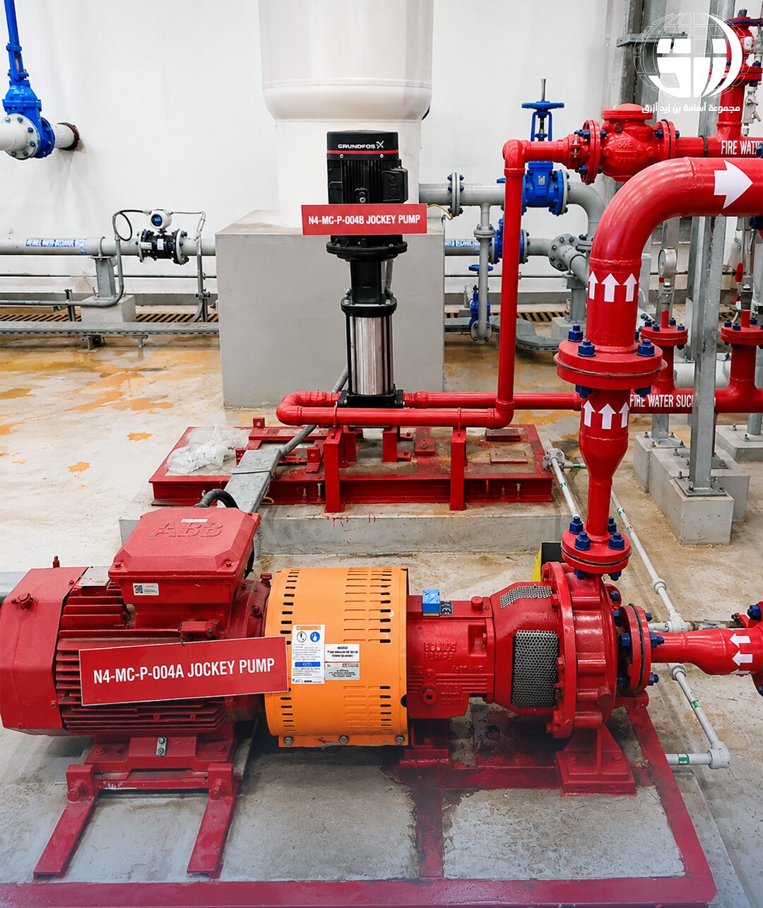 Fire pump and control system